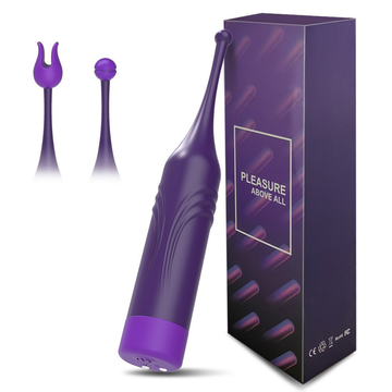 Mini Powerful G Spot Stimulator / Clitoral Vibrator With 2 Hats Products / Sex Toys for Women - EVE's SECRETS